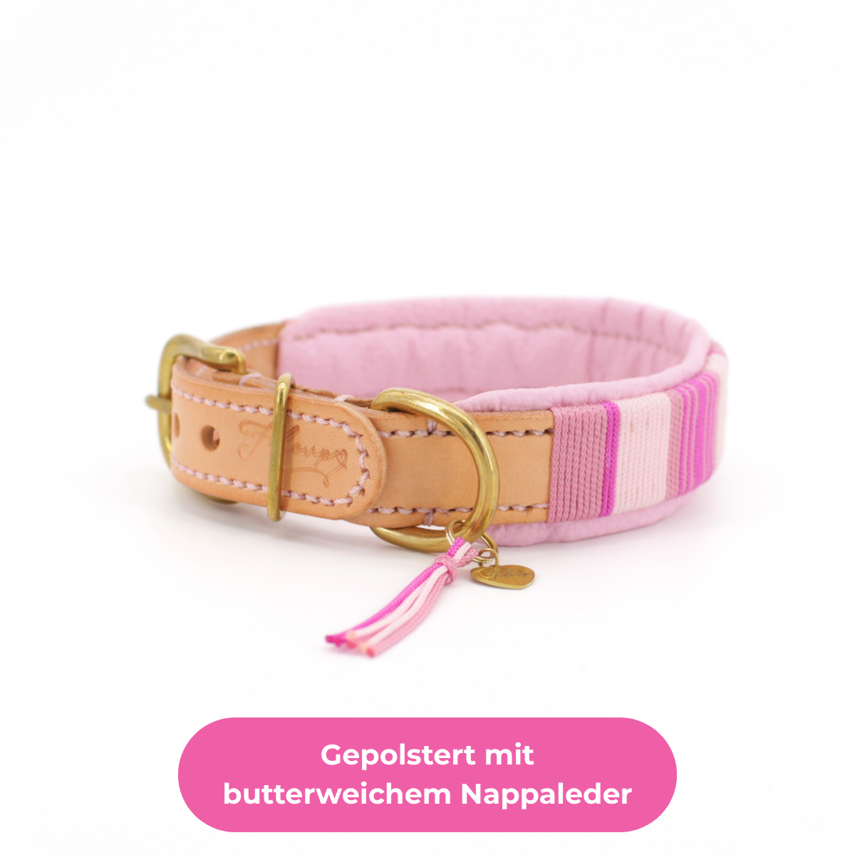 Leder Halsband Amelie