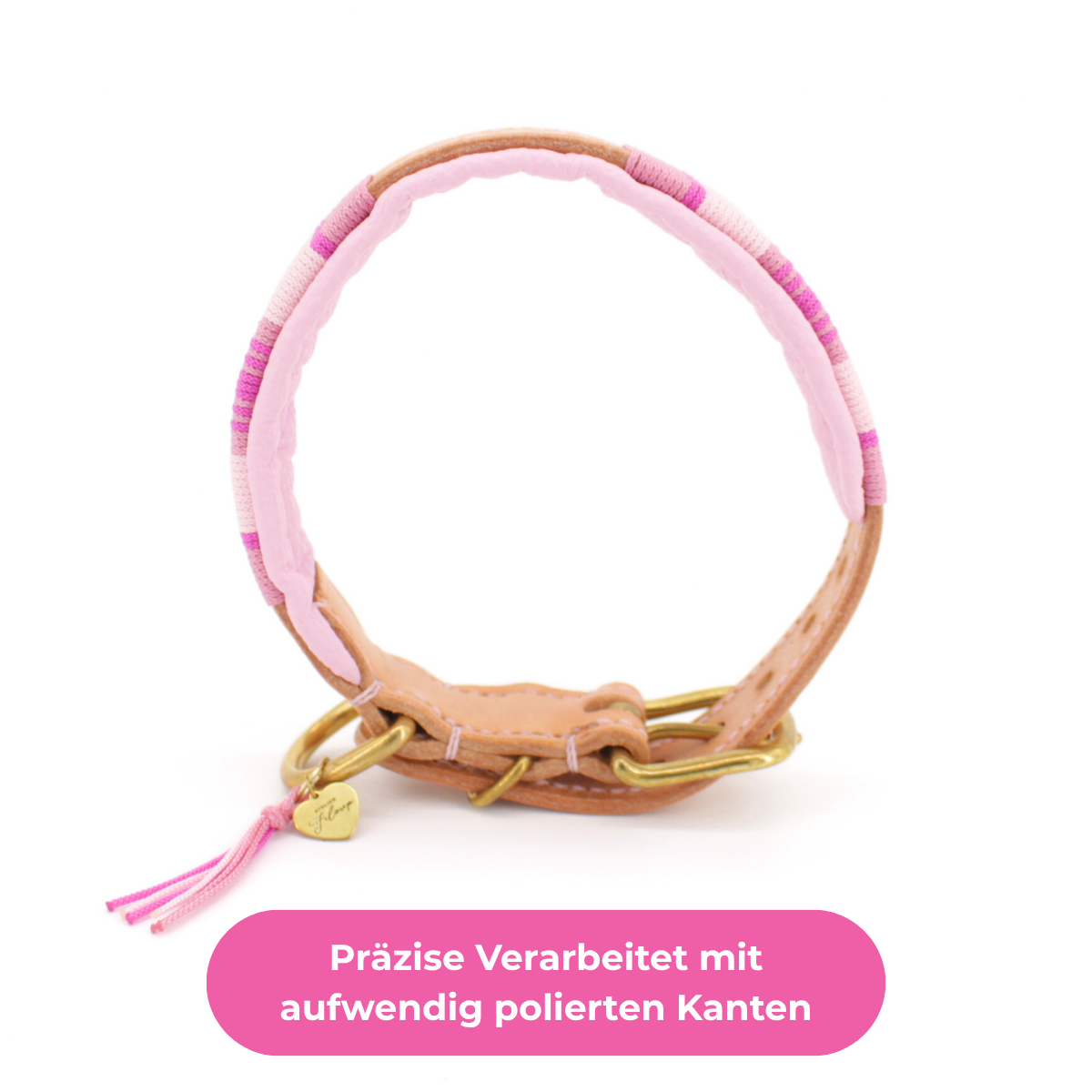 Leder Halsband Amelie