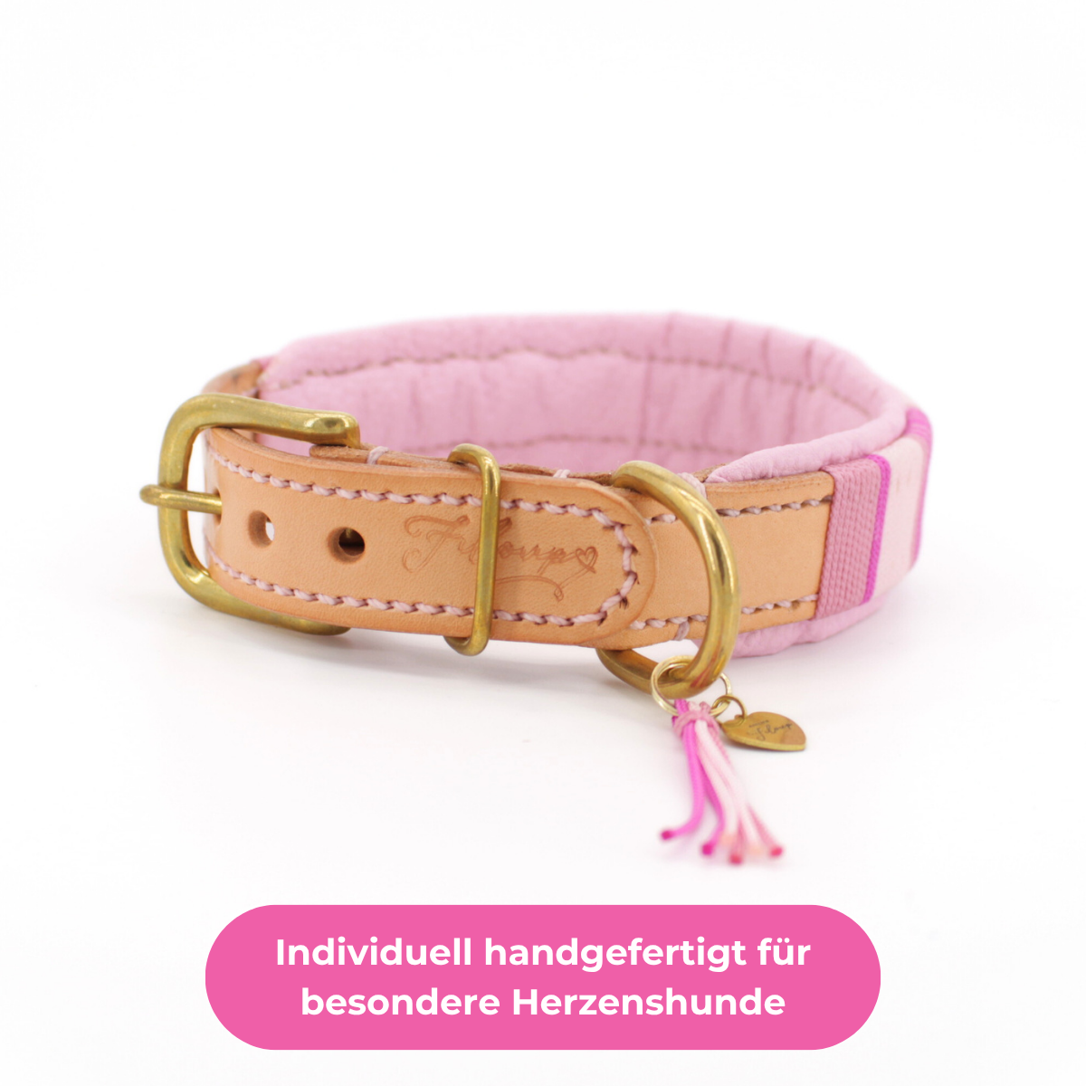 Leder Halsband Amelie