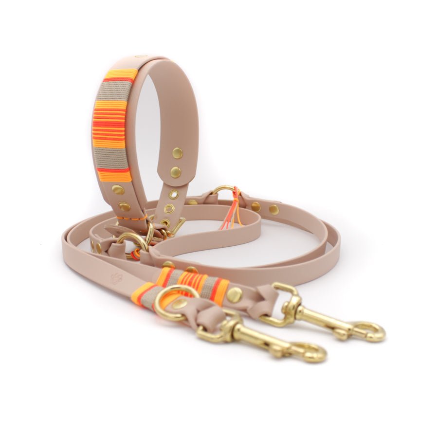 Set Wilma Double - Juicy Orange - DIES HUND DAS by PUPPYROPE