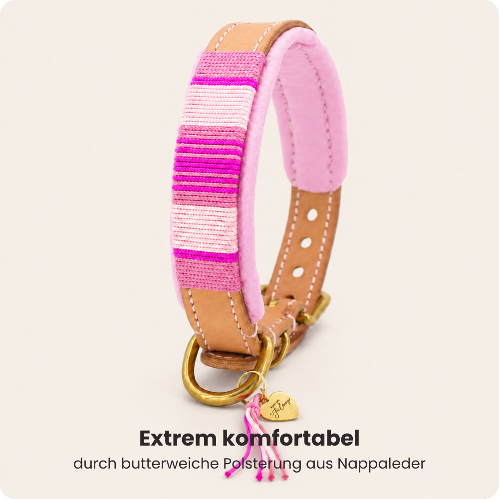 Leder Halsband Amelie