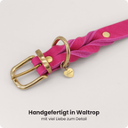 Fettleder Halsband Éloise