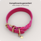 Fettleder Halsband Éloise
