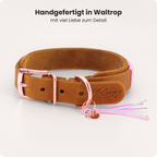 Fettleder Halsband Milou