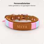 Fettleder Halsband Milou