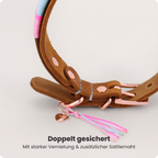 Fettleder Halsband Milou