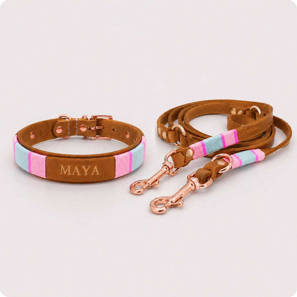 Fettleder Set Milou