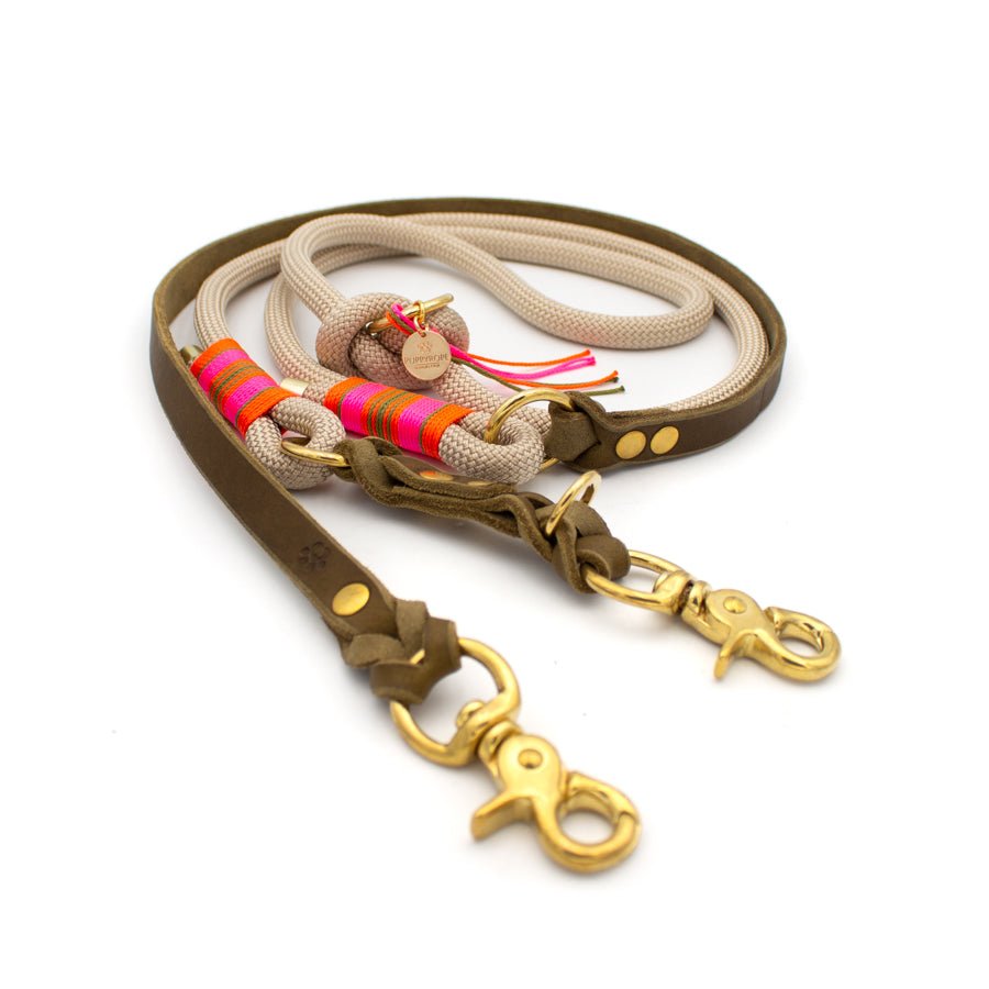 Leine MILA 50/50 - Konfigurator - PUPPYROPE MANUFAKTUR®