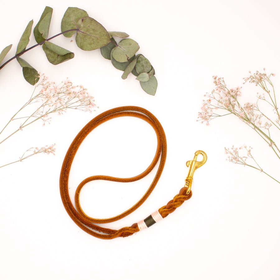 Pfeifenband Fettleder - PUPPYROPE MANUFAKTUR®